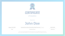 Course Completion Image